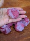 Pompom peludo 4cm pink/rosa bebê