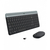 Kit Teclado e Mouse Sem Fio Logitech Multimídia Slim Silent MK470 - Preto - comprar online