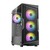 Gabinete Gamer Antec AX61 ELITE, Mid Tower, ATX, Lateral em Vidro Temperado, 3 Coolers Fans ARGB, AX61 - Preto