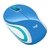 Mini Mouse Logitech M187 Sem Fio Azul 1000DPI - comprar online