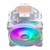 Imagem do Cooler para Processador COOLER MASTER HYPER 212 Halo Black, RGB, 120MM, Branco