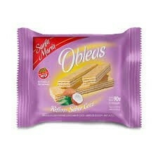 SANTA MARIA - Obleas rellenas sin gluten (Sin TACC) x 90g - La Tienda Market