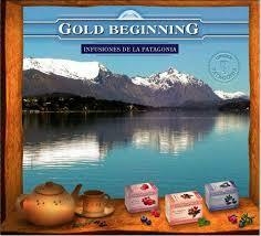 GOLD BEGINING - Té saborizados x 15 unidades