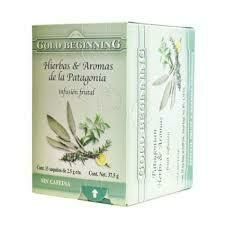 GOLD BEGINING - Té saborizados x 15 unidades - tienda online