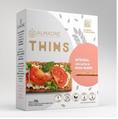 Almadre - Thins saludables de masa madre integral crocante x 200g - comprar online