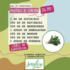 BOX DE TEMPORADA - Vegetales de estación - comprar online