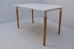 Combo Mesa Eames 1.20 X 0.80 - Silla Retro Milan X4 - comprar online