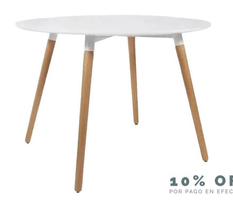 Mesa Eames Redonda