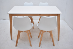 Combo Comedor 4 Silla Tulip + Mesa Tulip 1.40 x 0,80 mt - comprar online