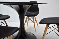 Imagen de Combo Comedor 4 Silla Eames Original + Mesa Ovalada 1.50 x 1 mt