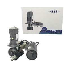 Kit Cree Led H4 Con Lupa Alta Y Baja