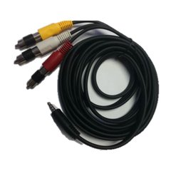 Cable RCA Estereo 3 x 1