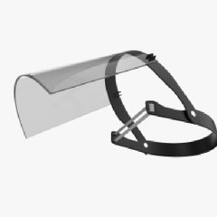 Visor Protector Facial con película PET - comprar online