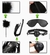 Kit Completo Bdsm Negro - Traficante Del Placer