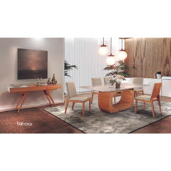 Sala De Jantar ML120 8 Cadeiras 2,00m - comprar online