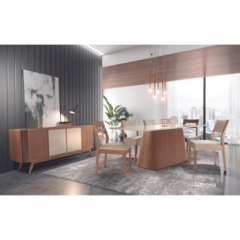 Sala De Jantar ML130 8 Cadeiras 2,00m - comprar online