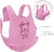 Babador de Silicone com cinta Girafinha - Buba - comprar online