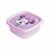 Pote de Plástico Quadrado 580 ml Minnie Baby Clic