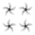 Hélices de 5 palas Gemfan D63 (eje de 1,5 mm) (Set x4)