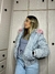 Jaqueta Jeans Puffer - Forrada - Heaven Store