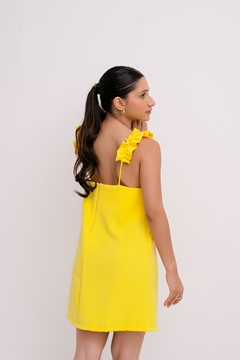 Vestido Ana- Amarelo - Loja Lilou