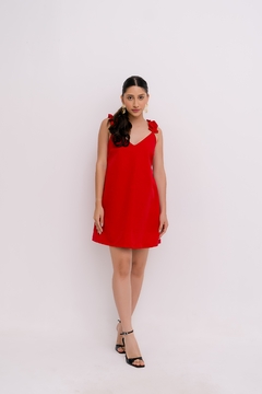 Vestido Ana - Vermelho - Loja Lilou