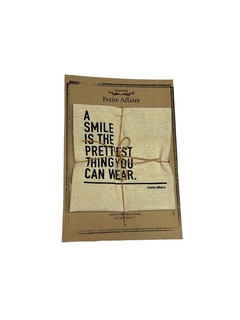 Toalla TOWEL SMILE beige en internet