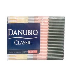 SÁBANAS DANUBIO CLASSIC 144 HILOS QUEEN 812BN200 02 en internet