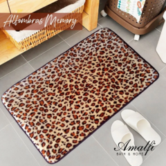 ALFOMBRA PARA BAÑO ANIMAL PRINT 818MA900