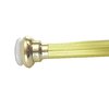 BARRAL PARA CORTINA DE BAÑO EXTENSIBLE DE 1 A 2M ORO O PLATA 827CC050 0102