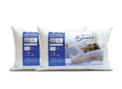 COMBO 2 Almohadas Suave Percal 90x45 King 825AL100 03