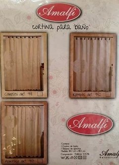 CORTINA PARA BAÑO BORDADAS 836AI677 01 - MI AJUAR