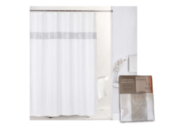 Cortina Para Baño Liberty Linens 1.80x1.80m Varios Modelos 836ML938 - tienda online