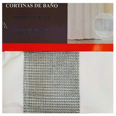 Cortina Para Baño Liberty Linens 1.80x1.80m Varios Modelos 836ML938