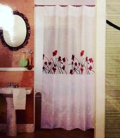 CORTINA PARA BAÑO DE LINO 836FC100