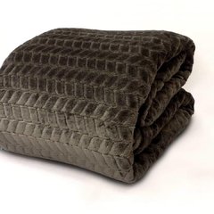 FRAZADA CUBRECAMA VELVET BLANKET SOFT QUEEN 821TA100 02 - comprar online