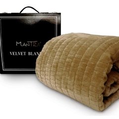 FRAZADA CUBRECAMA VELVET BLANKET SOFT QUEEN 821TA100 02 en internet