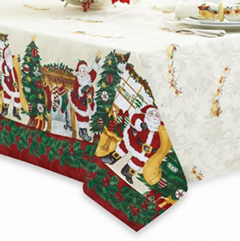 MANTEL NAVIDEÑO RECTANGULAR 2M 816LE505 04 - tienda online