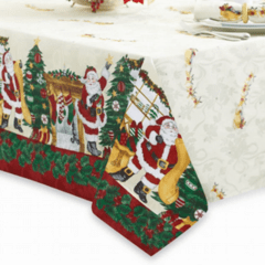 MANTEL NAVIDEÑO RECTANGULAR 2M 816LE505 04 - MI AJUAR