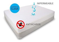 Funda Cubre Colchón Protector Impermeable 2x2 King Toalla