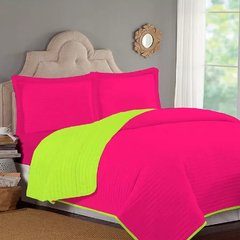 CUBRECAMA COVER QUILT TWIN 1 1 / 2 PLAZAS REVERSIBLE CON FUNDA DE ALMOHADÓN 813CA700 01 - comprar online