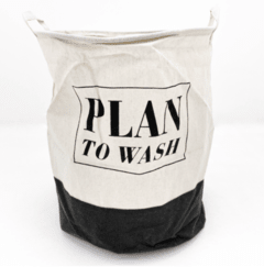 CESTO PARA ROPA TELA PLAN TO WASH 842FF001 01