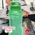 Imagen de Kit 10 Garrafa New Squeeze Horizonte Garrafinha de Água 500ml Plástica Academia Livre de BPA Atacado
