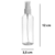 Kit 3 Frascos Pet 60 Ml Cilíndrico Válvula Spray para Perfumes Àlcool Líquido - Útil Bazar - I9 Casa - Loja de Utilidades e Presentes