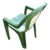 Image of Cadeira Poltrona Especial Roseane Gress Suporta 120kg Certificada no Inmetro para Área de Lazer Multiuso