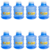 Kit 8 Garrafa de Agua Para Geladeira 1,3L Modelo Galão Com Tampa Clic Galaozinho Livre de BPA - comprar online