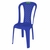 Imagem do Cadeira de Plástico Valentina TopPlast sem Braço Capacidade Até 120KG