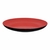 Prato Redondo de Melamina com Estilo Oriental 20 cm Plástico Vermelho e Preto Japonês on internet