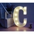Letra Luminária Decorativa Luminosa Led 3D - Letra 22 cm na internet