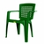 Image of Cadeira Poltrona Especial Bromelia Quadrada Vaplast Suporta 120kg Certificada no Inmetro para Área de Lazer Multiuso